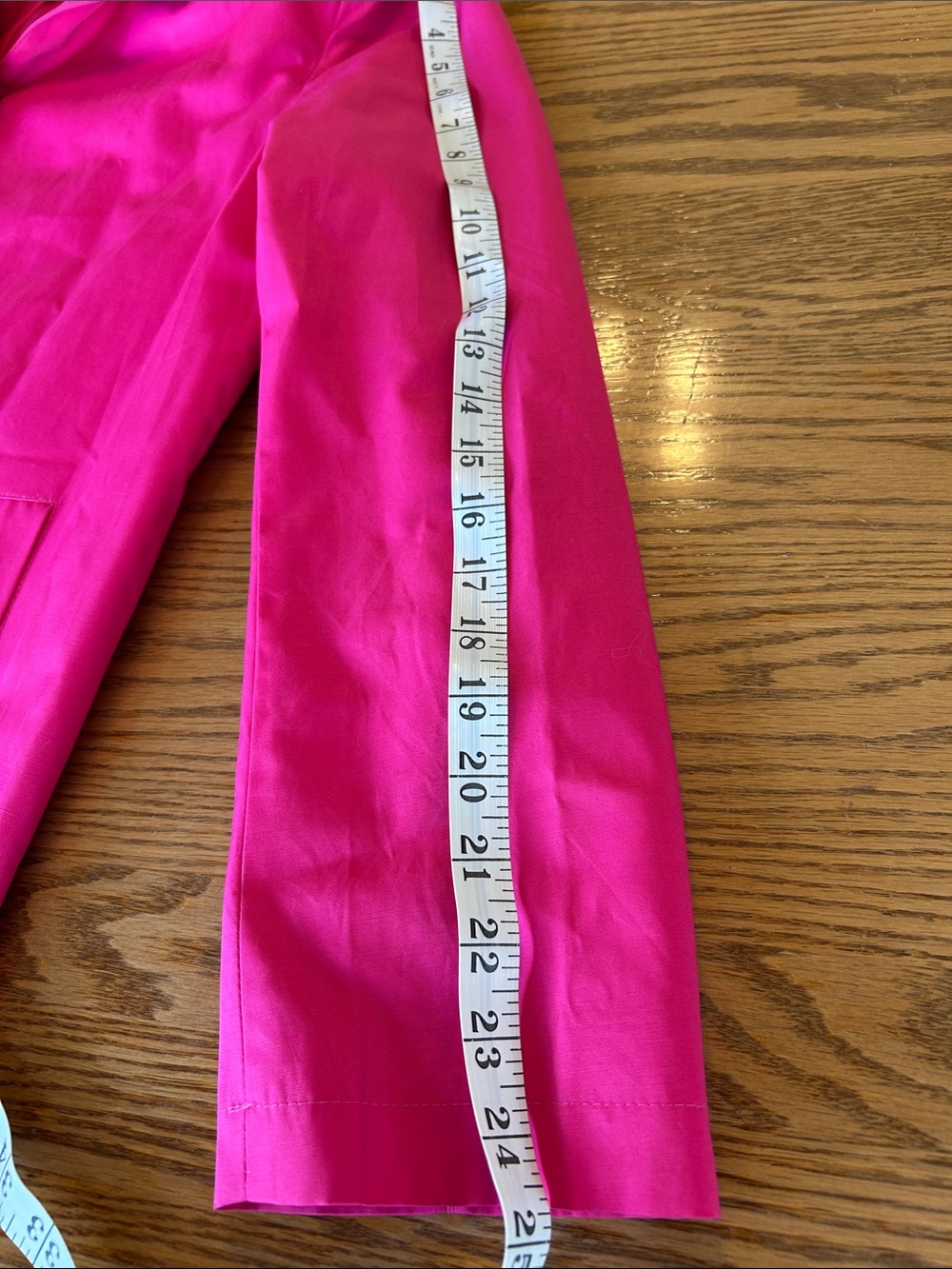Lauren Ralph Lauren Hot Pink Single-Breasted Hooded Trench Coat - Picture 6 of 9